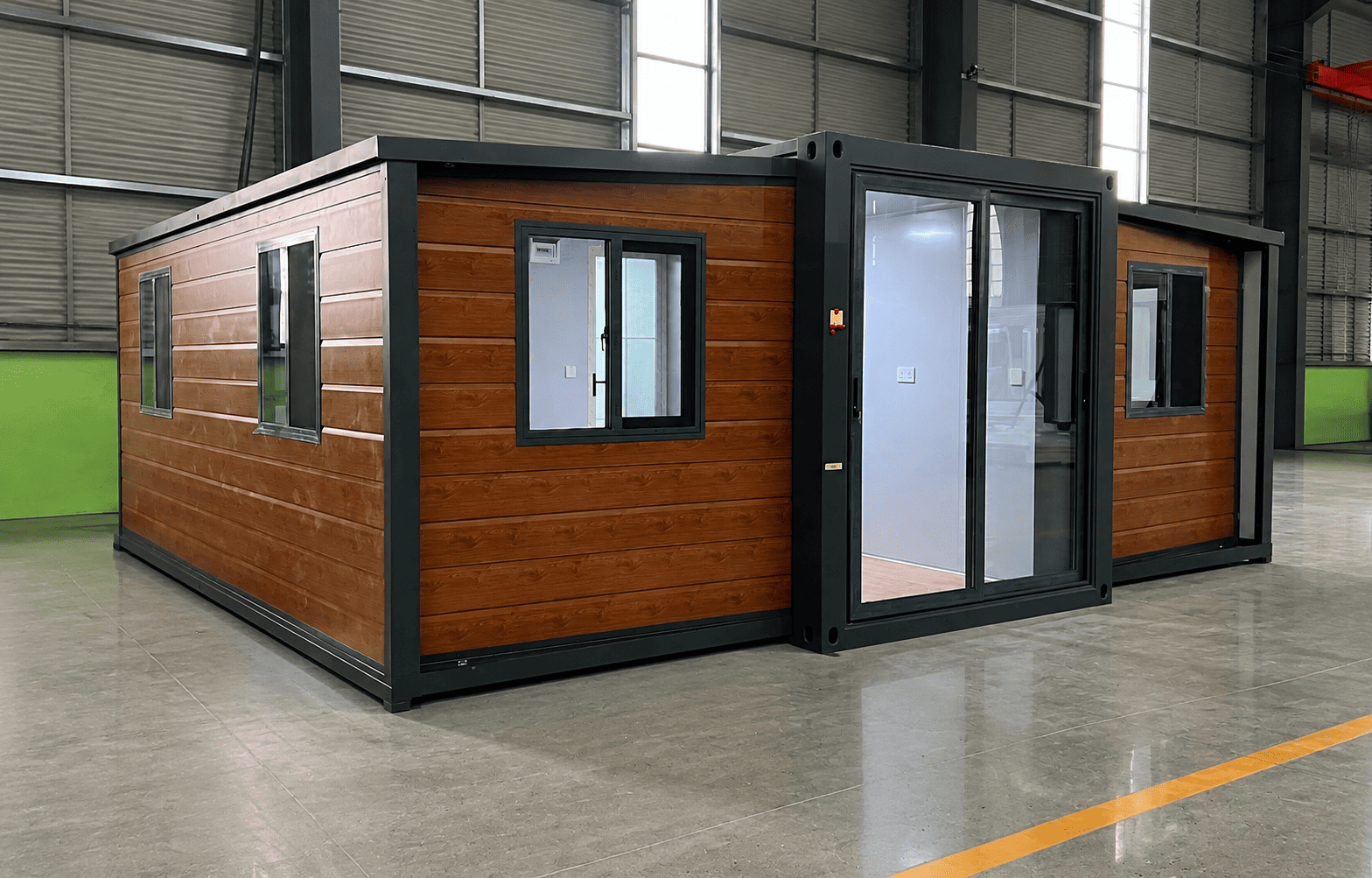 Casa Box 20フィート拡張可能なコンテナオフグリッド農村住宅