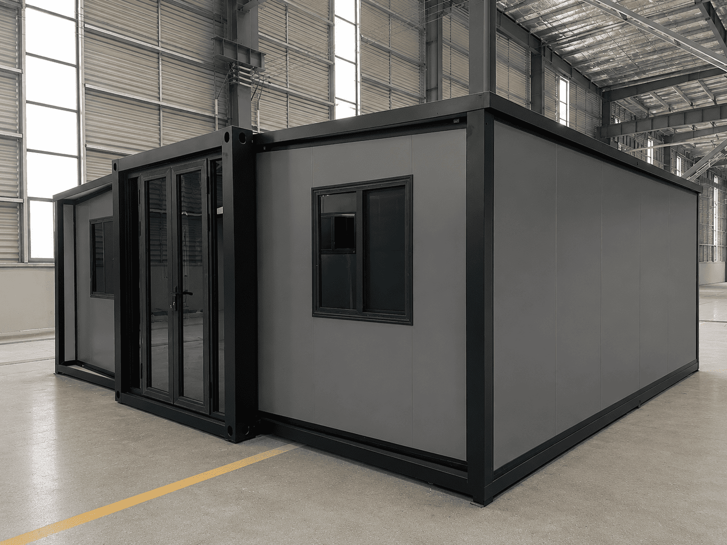 Casa Box 20フィート拡張可能なコンテナハウス |工業用地事務所